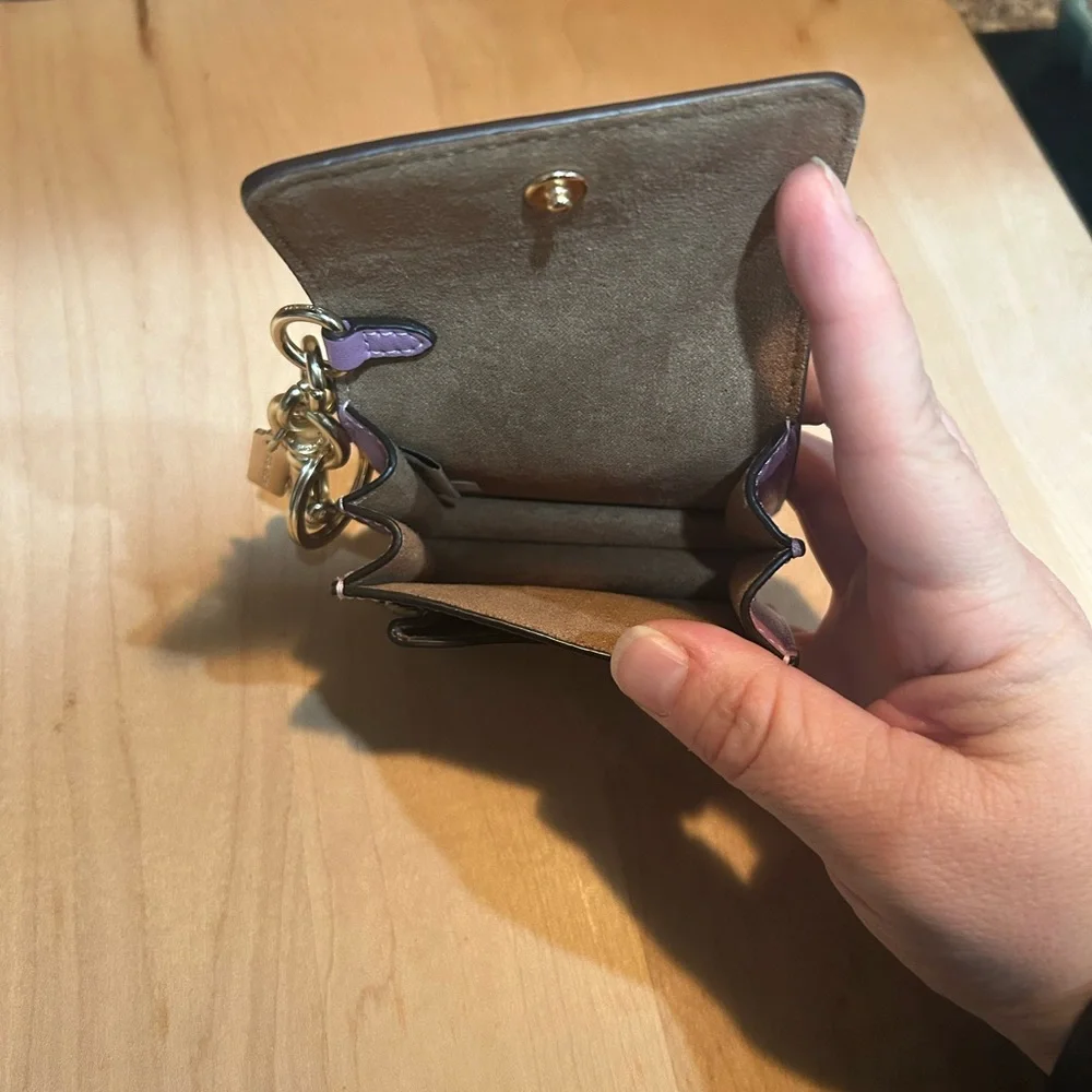 Coach mini Klare bag charm in blocked floral print - Picture 4 of 4